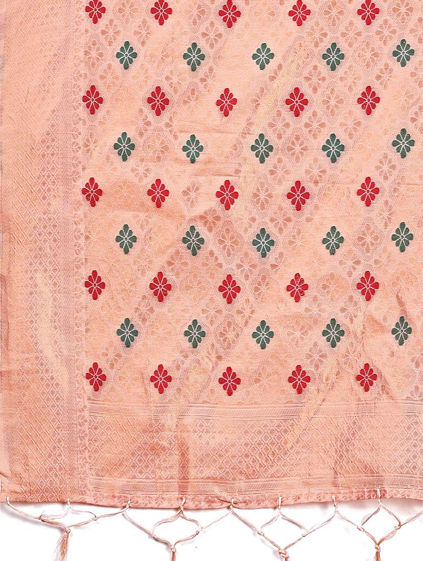 women self design bordered saree with blouse - 21933502 -  Standard Image - 3