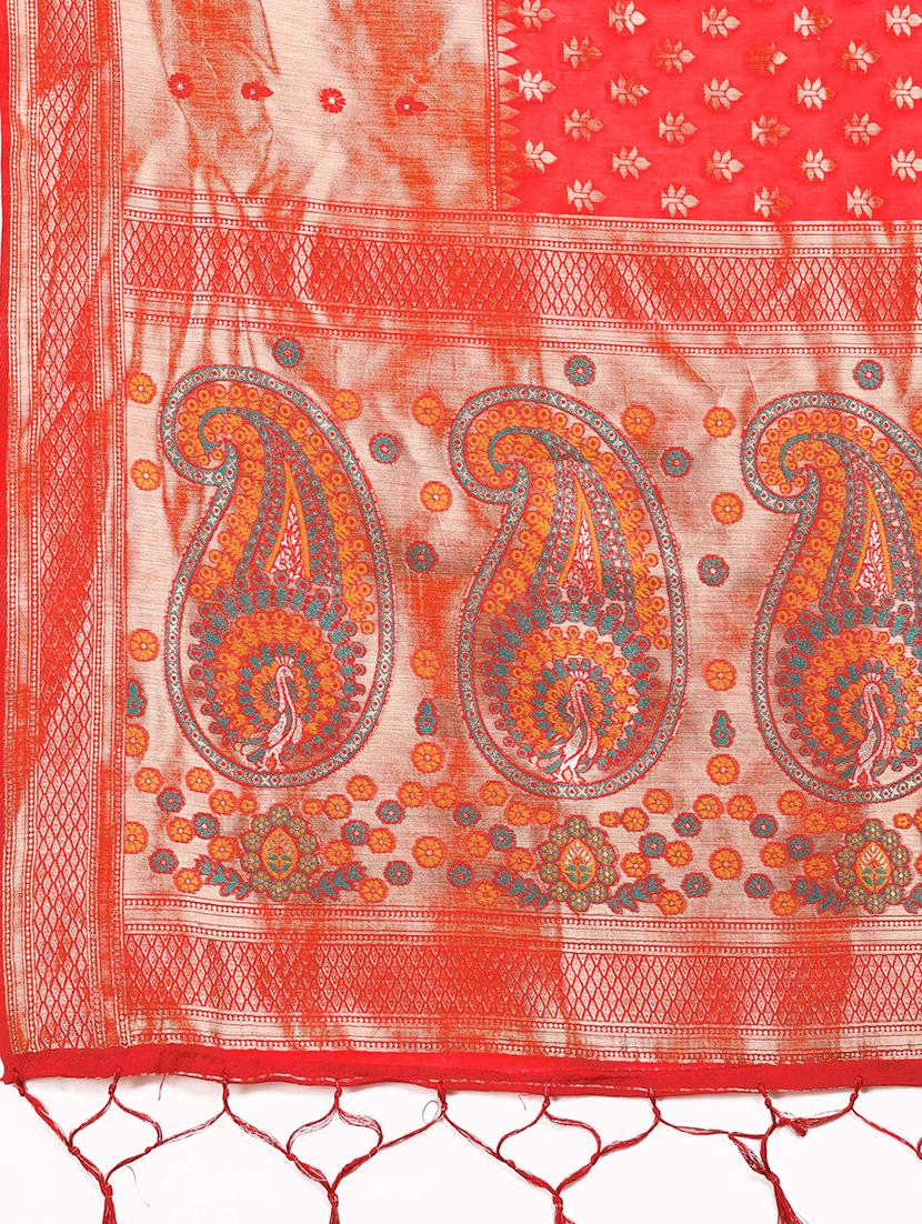 women self design paithani saree with blouse - 21933513 -  Standard Image - 3