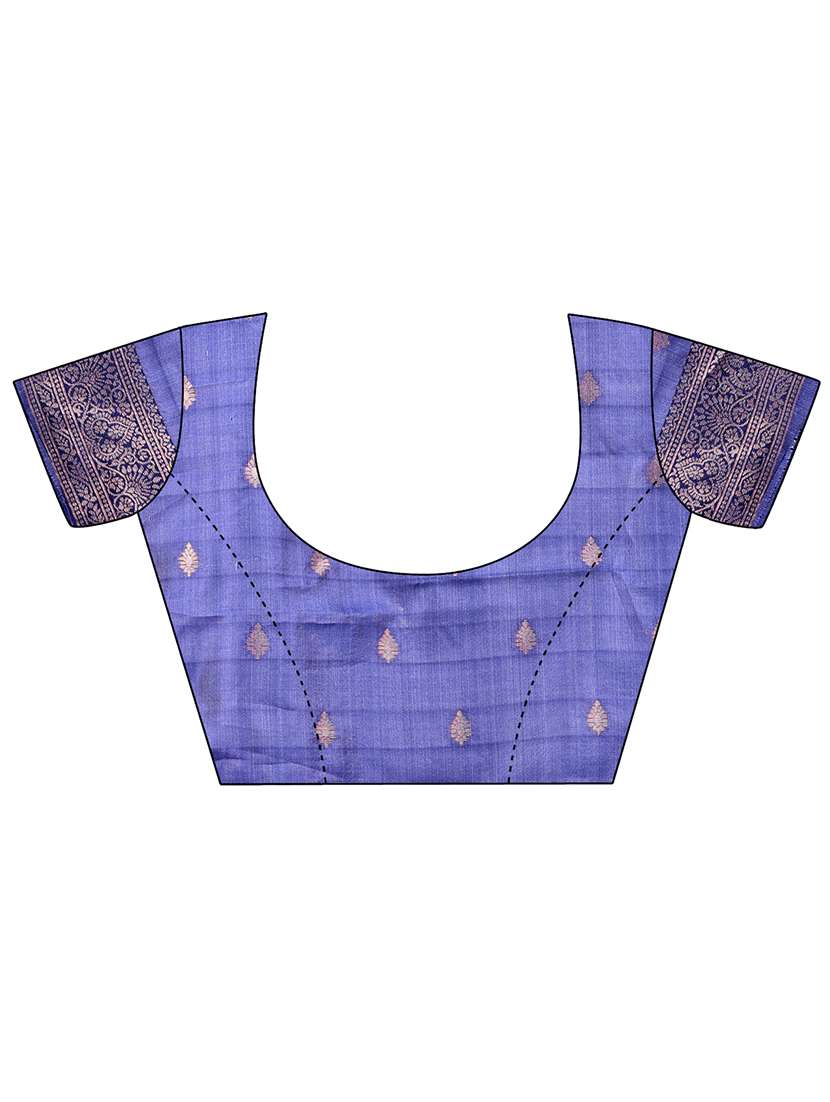 women self design bordered saree with blouse - 21933535 -  Standard Image - 5