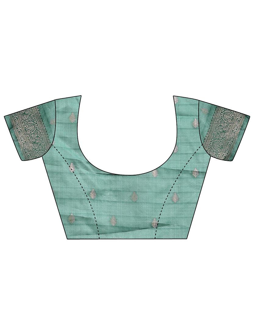 women self design bordered saree with blouse - 21933536 - Standard Image - 5