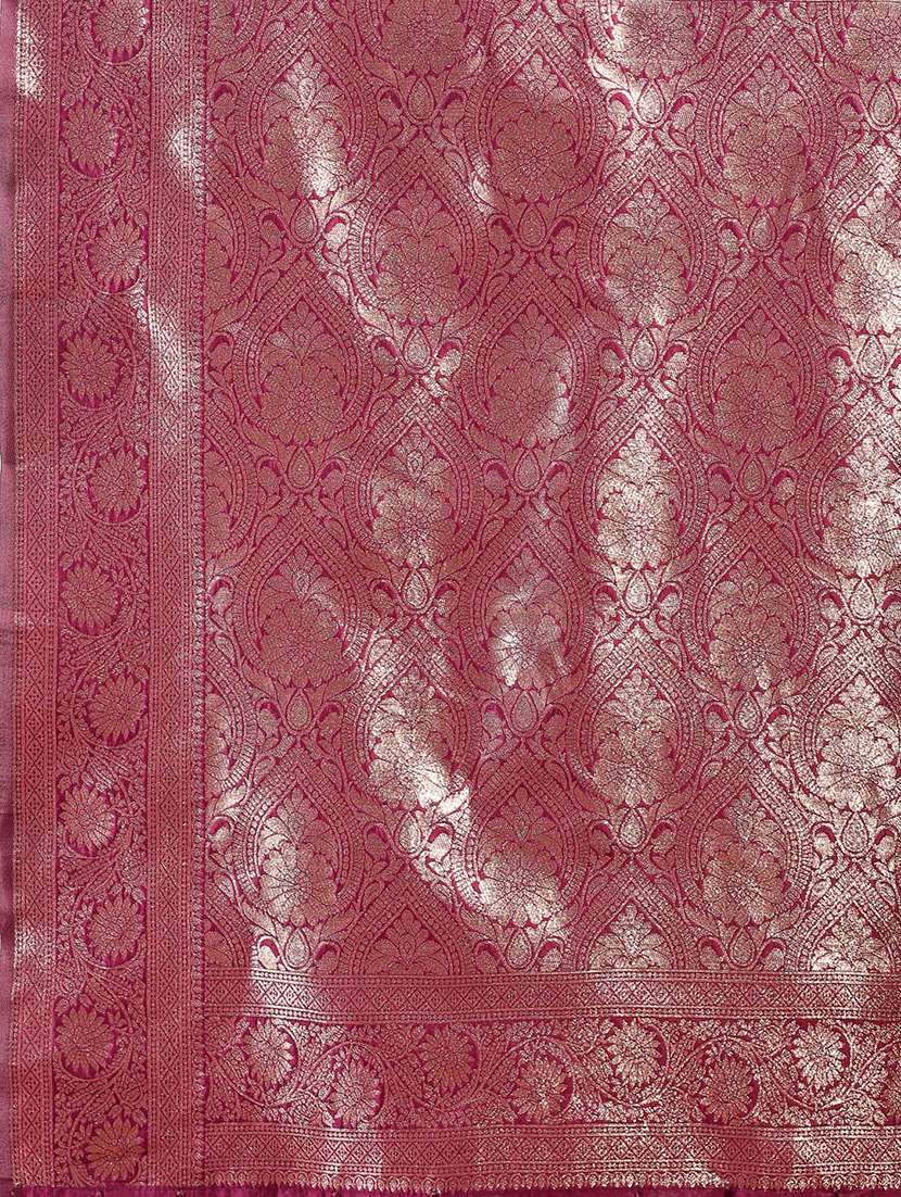 women self design banarasi saree with blouse - 21933558 -  Standard Image - 3