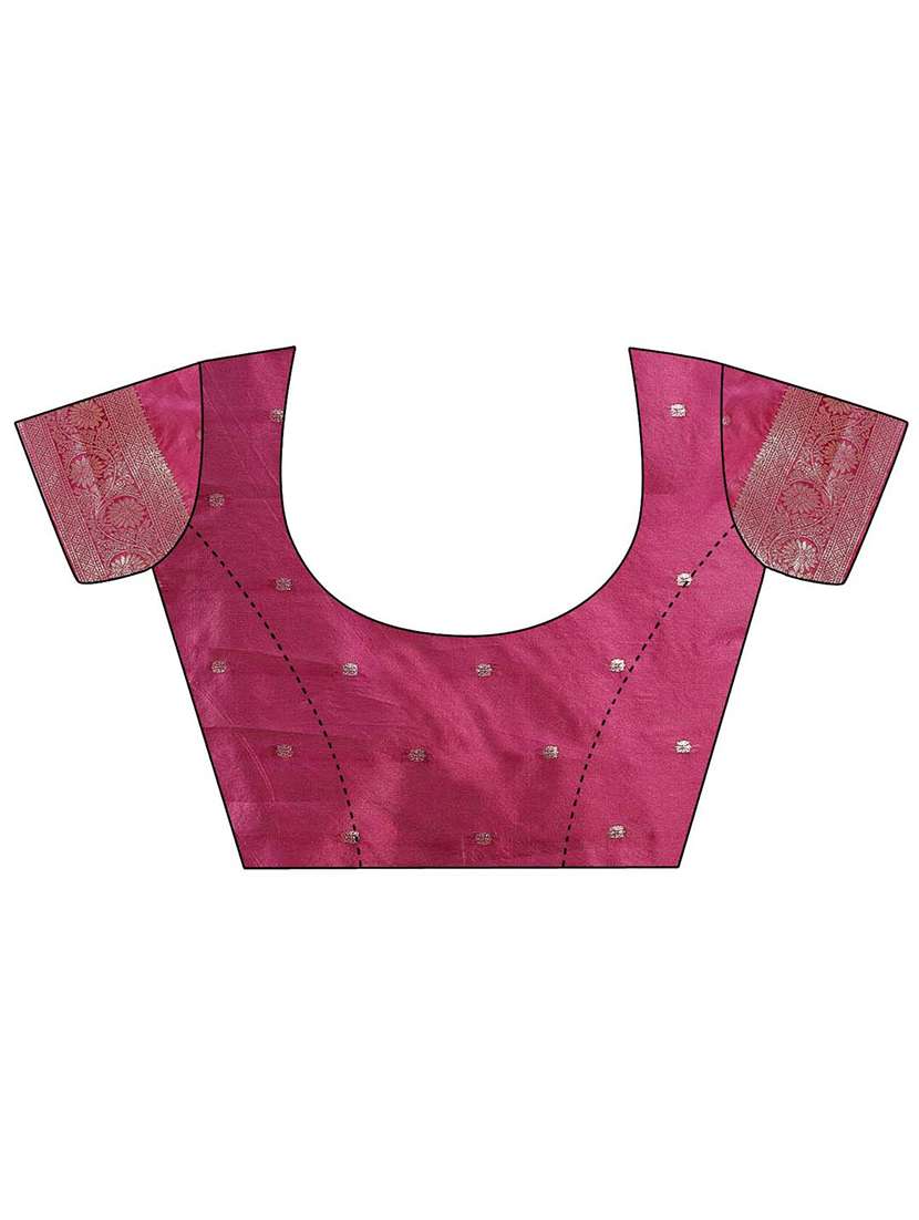 women self design banarasi saree with blouse - 21933558 -  Standard Image - 5