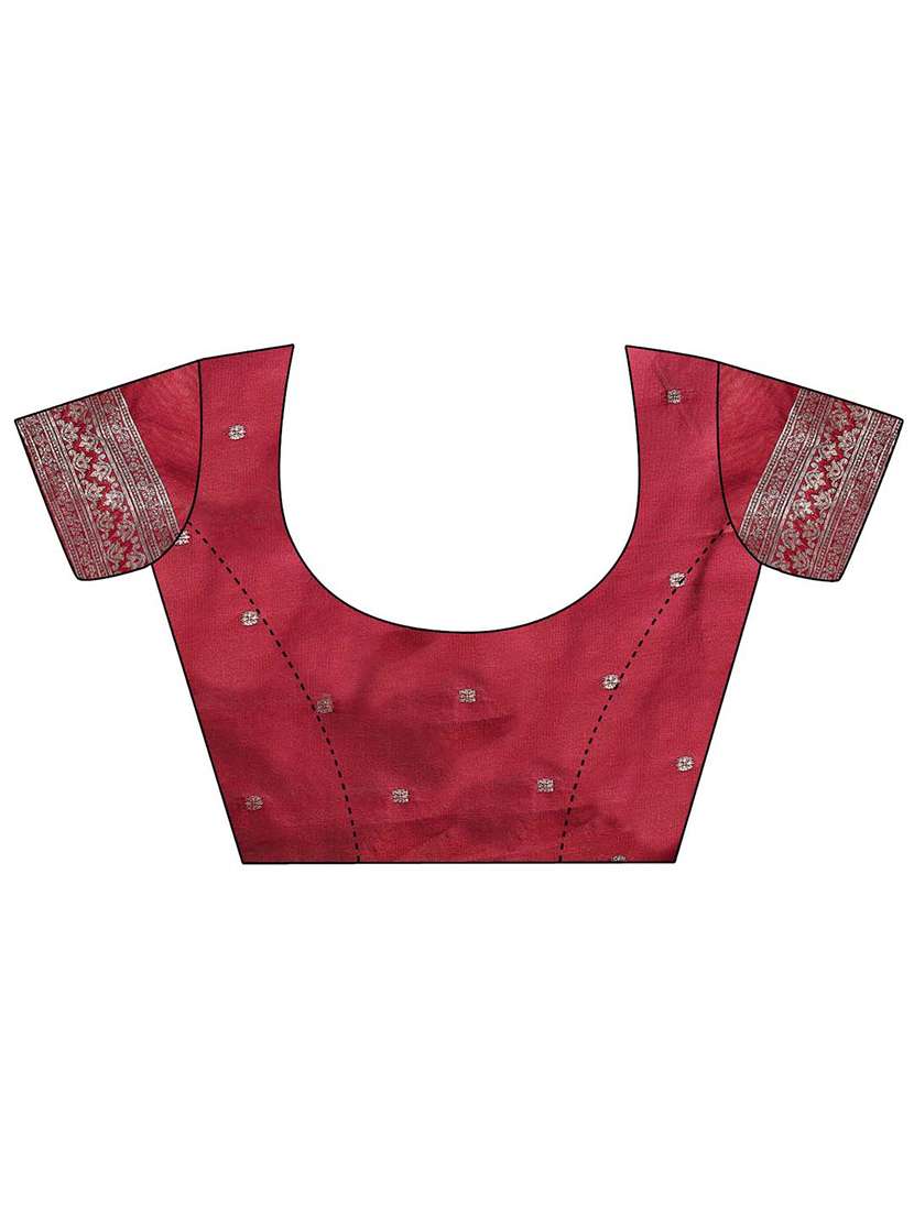 women self design banarasi saree with blouse - 21933562 -  Standard Image - 5