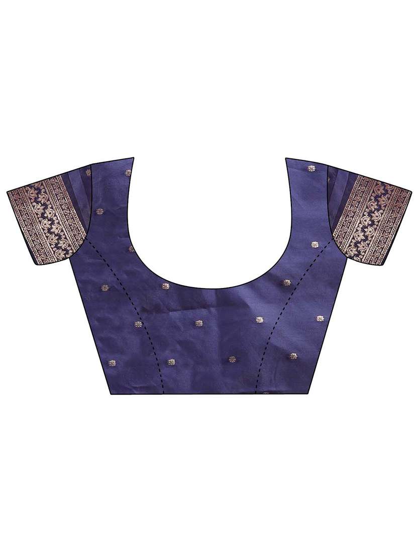 women self design banarasi saree with blouse - 21933563 -  Standard Image - 5