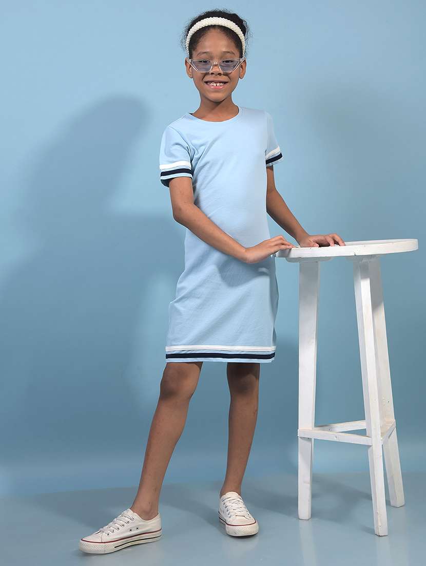Girls Tapered Short Sleeve Bodycon Dress - 21933571 -  Standard Image - 5