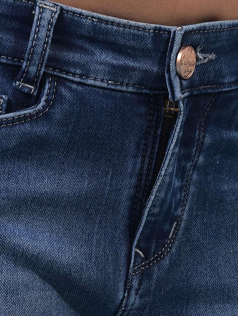 girls solid mid rise bootcut jean - 21933575 -  Standard Image - 3