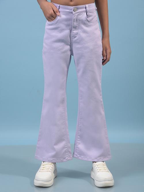 girls solid mid rise bootcut jean - 21933579 - Standard Image - 0