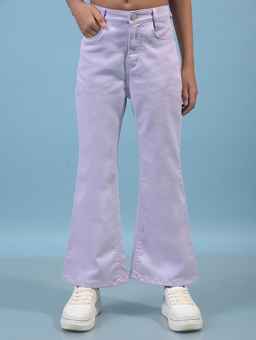 girls solid mid rise bootcut jean - 21933579 - Zoom Image - 0