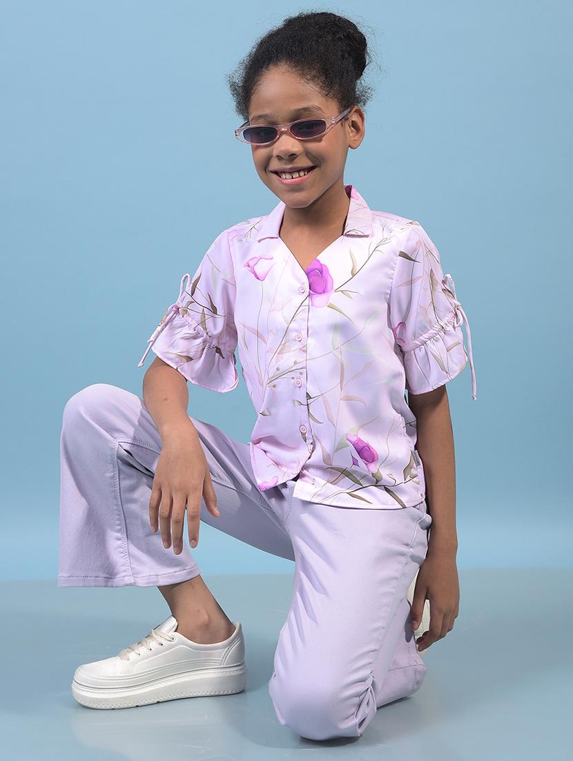 girls solid mid rise bootcut jean - 21933579 - Standard Image - 5