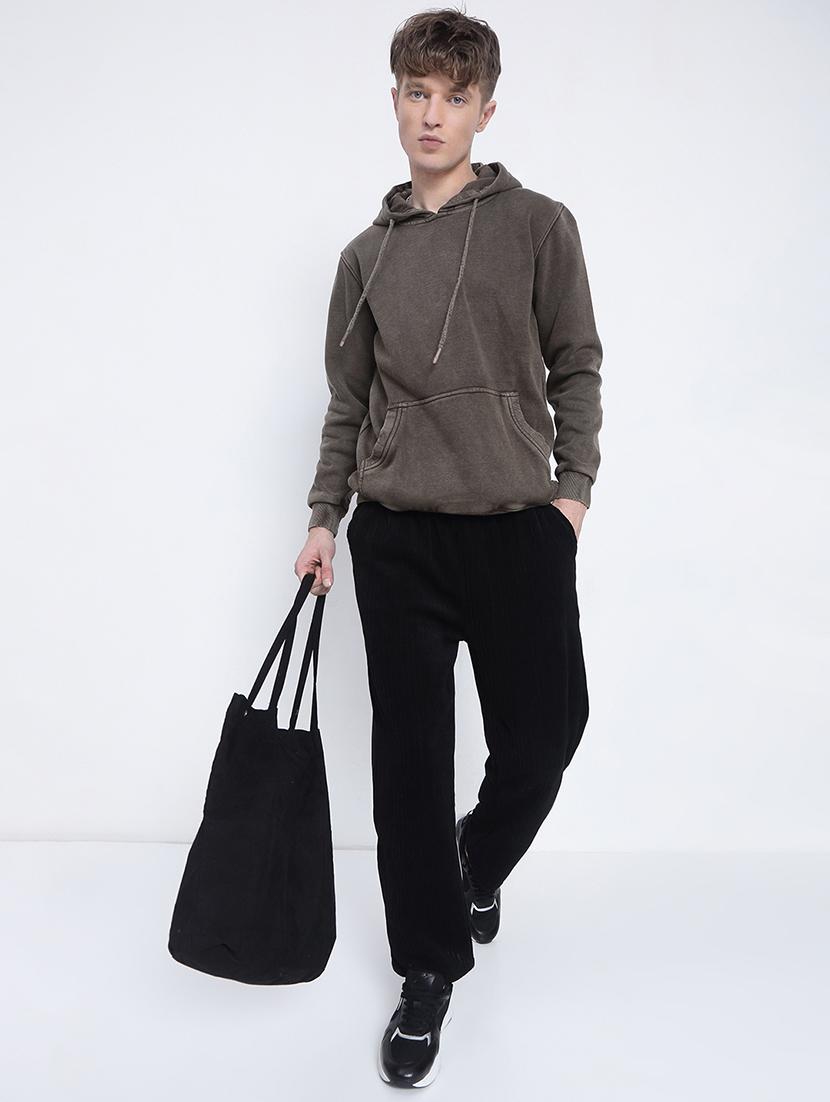 men solid long sleeve regular fit sweatshirt - 21933595 - Standard Image - 5