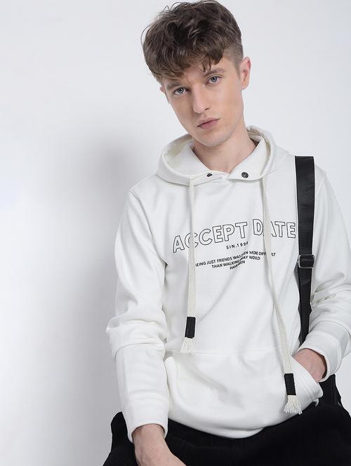 men typographic long sleeve regular fit sweatshirt - 21933598 -  Standard Image - 0