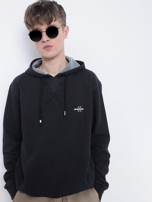 men solid long sleeve regular fit sweatshirt - 21933601 - Standard Image - 0