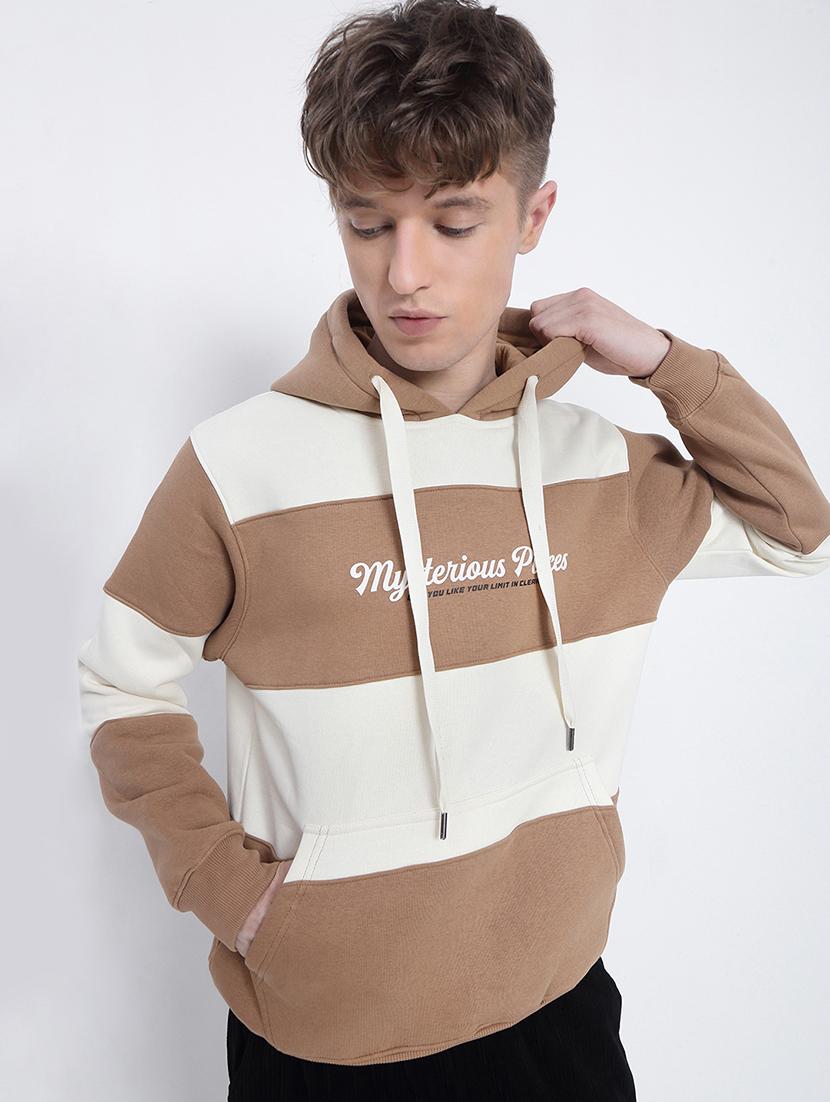 men color block long sleeve regular fit sweatshirt - 21933608 - Zoom Image - 0