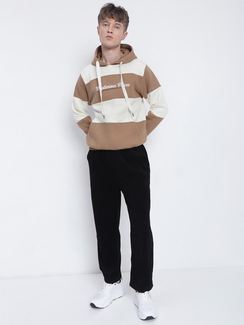men color block long sleeve regular fit sweatshirt - 21933608 - Standard Image - 5