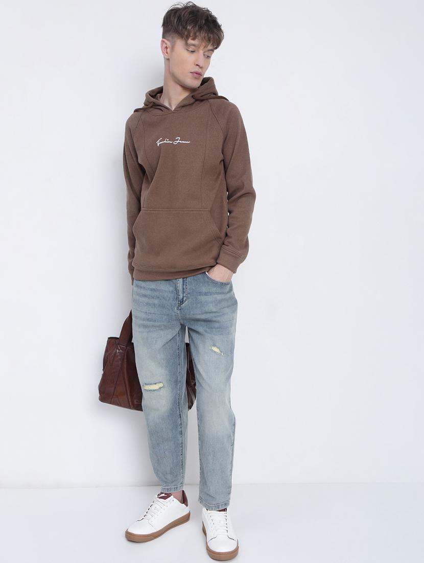 men typographic long sleeve regular fit sweatshirt - 21933609 - Standard Image - 5