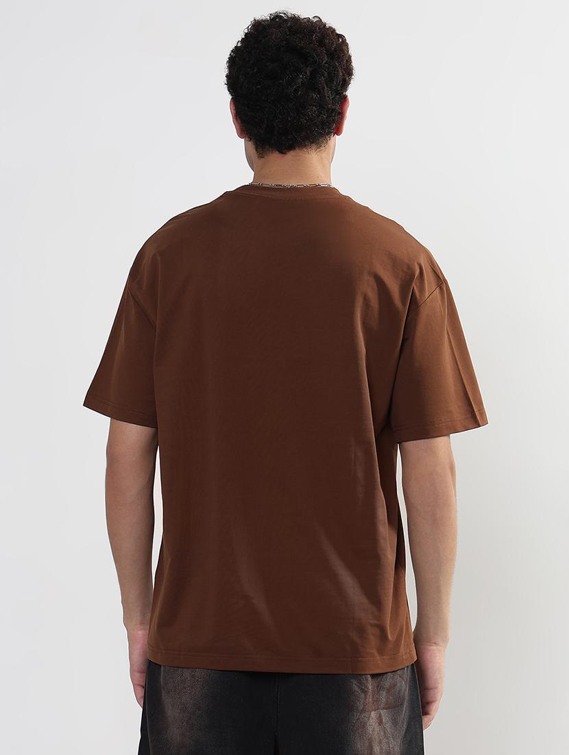 men printed short sleeves loose fit t-shirt - 21933626 - Standard Image - 3