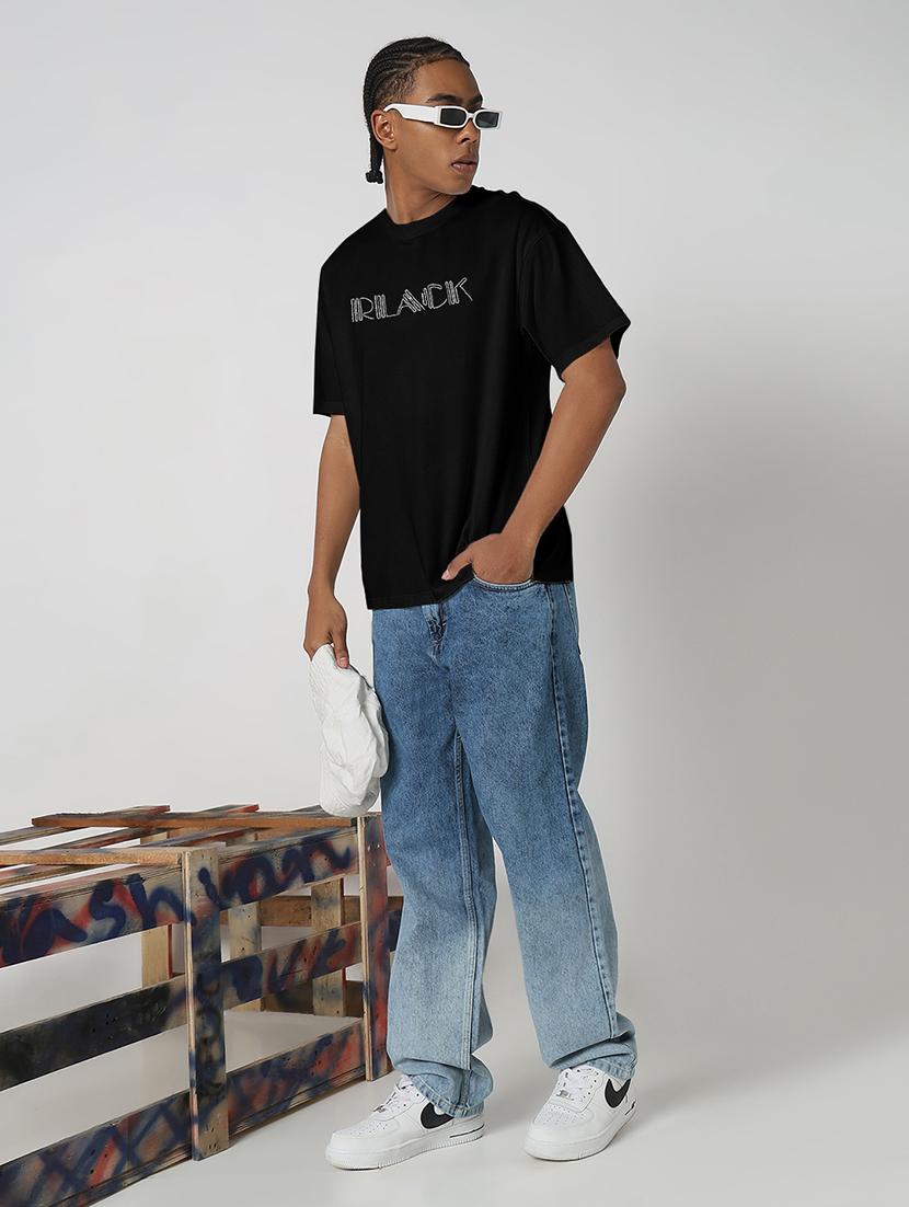 men printed short sleeves loose fit t-shirt - 21933635 - Standard Image - 5