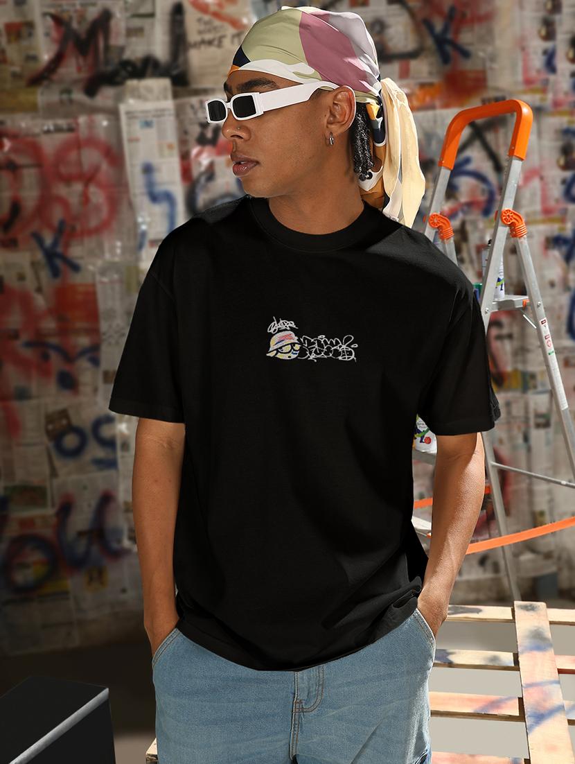 men printed short sleeves loose fit t-shirt - 21933636 - Standard Image - 3