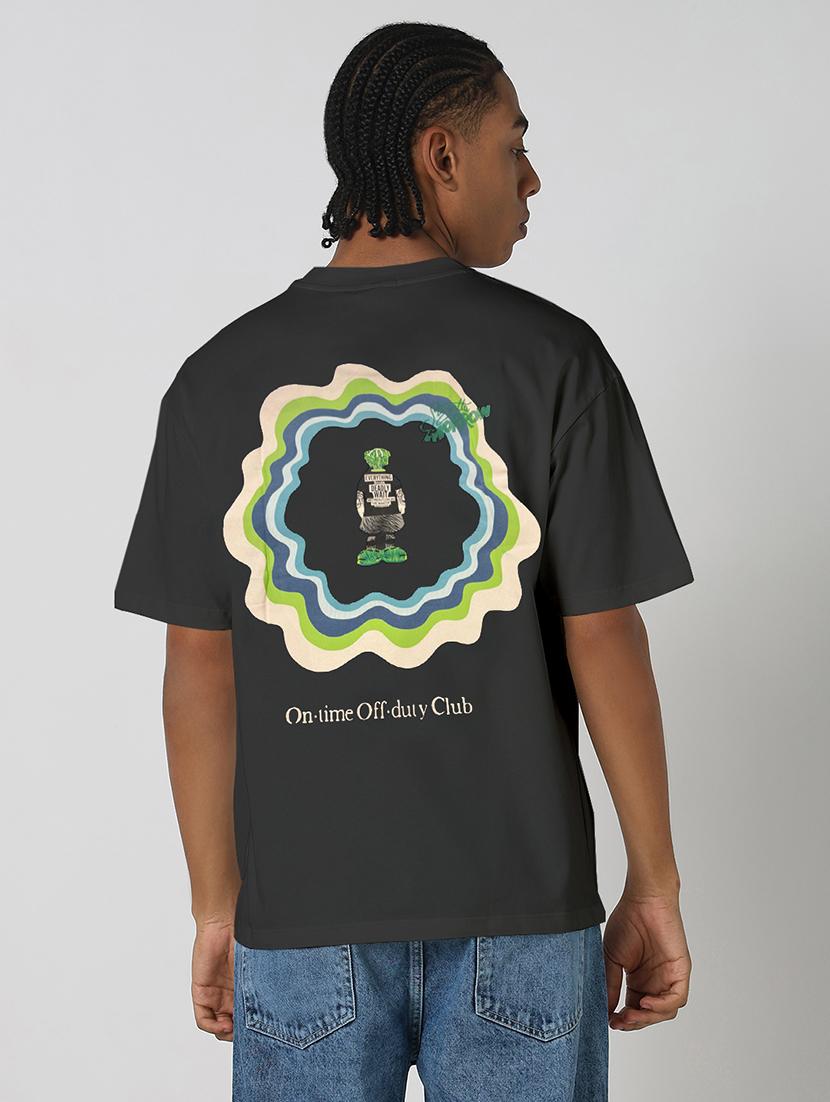 men printed short sleeves loose fit t-shirt - 21933644 - Zoom Image - 0