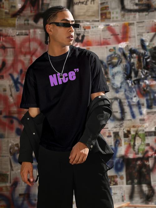men printed short sleeves loose fit t-shirt - 21933650 -  Standard Image - 0