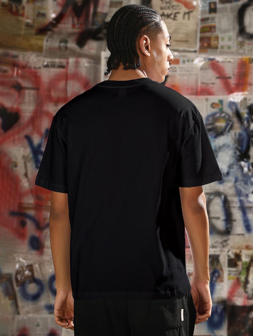 men printed short sleeves loose fit t-shirt - 21933650 - Standard Image - 3