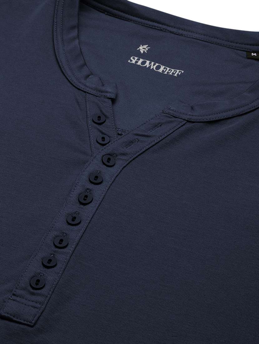 men solid long sleeve regular fit t-shirt - 21933651 - Standard Image - 5