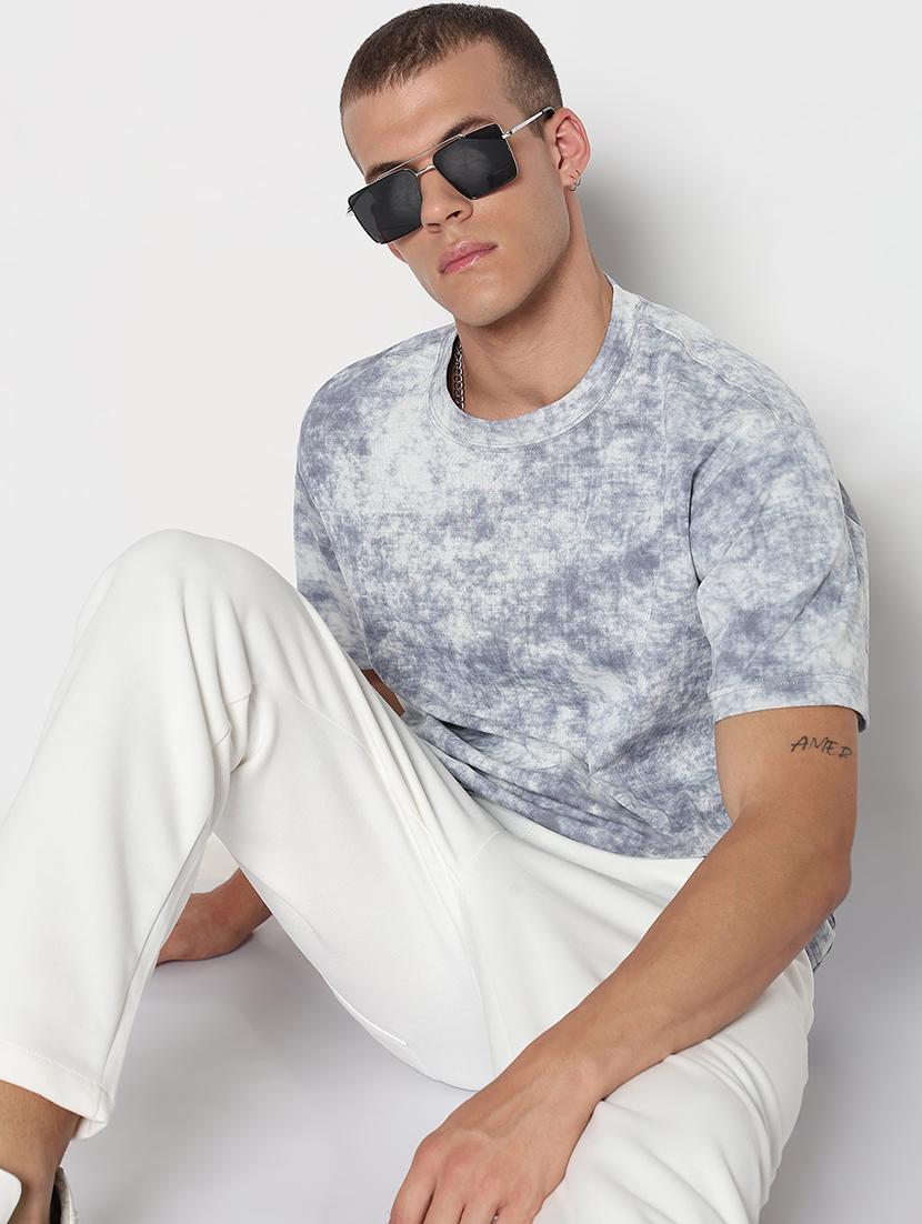 men printed short sleeves loose fit t-shirt - 21933658 - Standard Image - 3