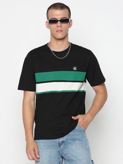 men printed short sleeves loose fit t-shirt - 21933660 - Standard Image - 0