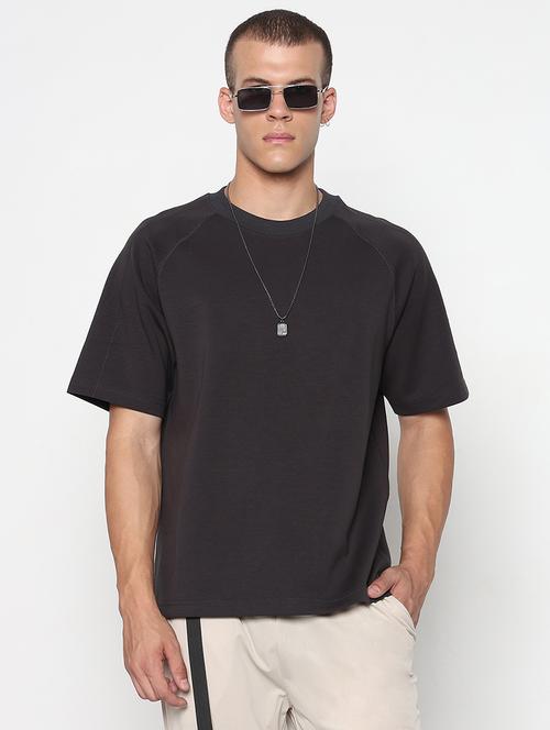 men solid short sleeves loose fit t-shirt - 21933662 - Standard Image - 0