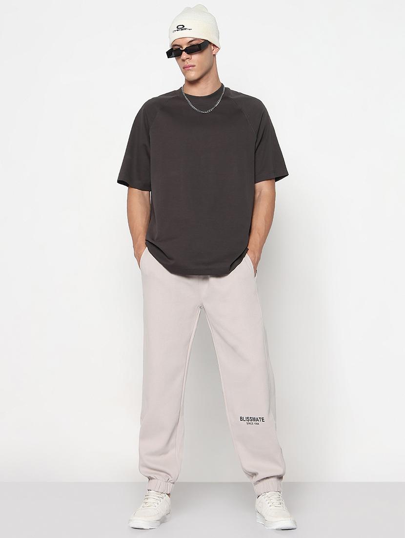 men lavender solid low rise relaxed fit jogger - 21933760 - Standard Image - 5