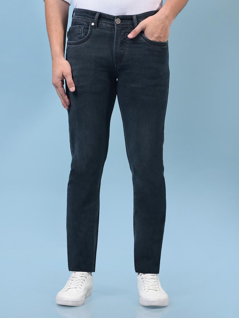men solid mid rise slim fit jean - 21933801 - Zoom Image - 0