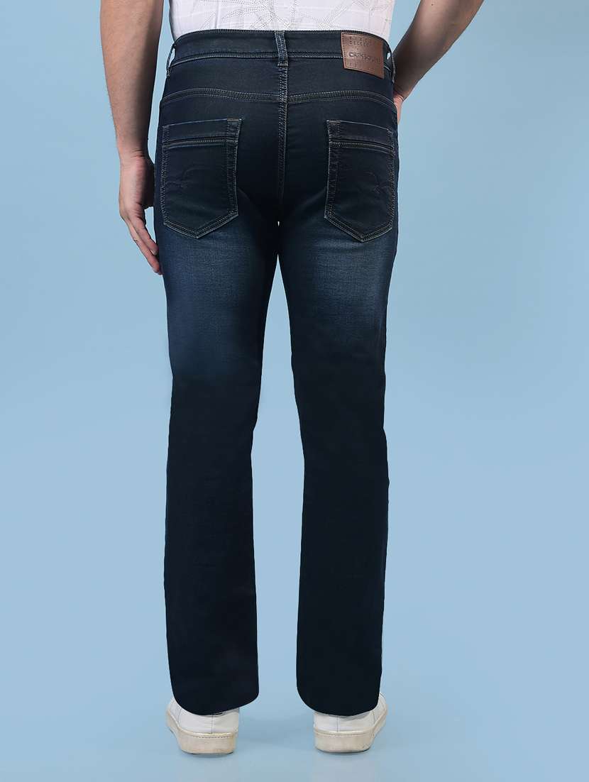 men solid mid rise bootcut jean - 21933804 -  Standard Image - 3