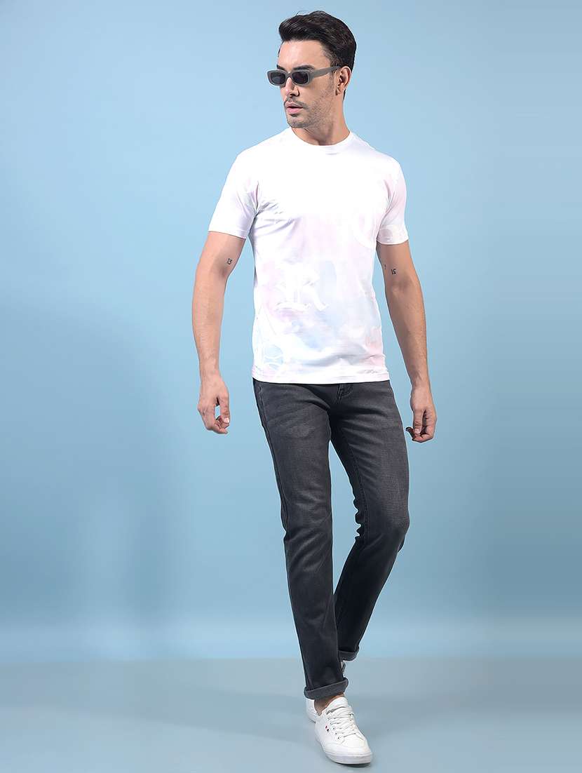 men solid mid rise slim fit jean - 21933808 -  Standard Image - 5