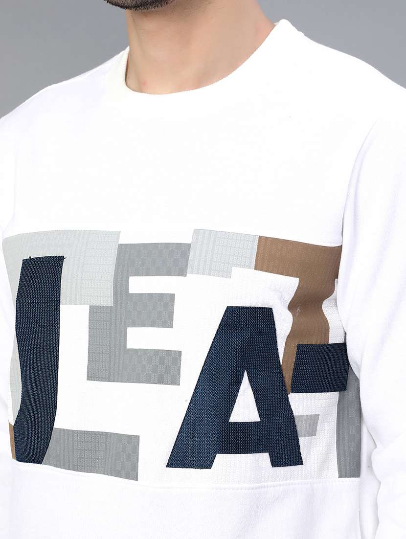 men printed long sleeve sweatshirt - 21934113 -  Standard Image - 5