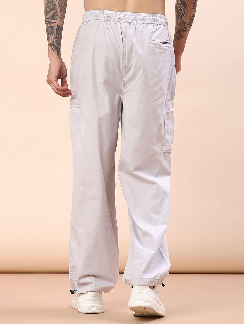 grey cotton cargos - 21934133 -  Standard Image - 3