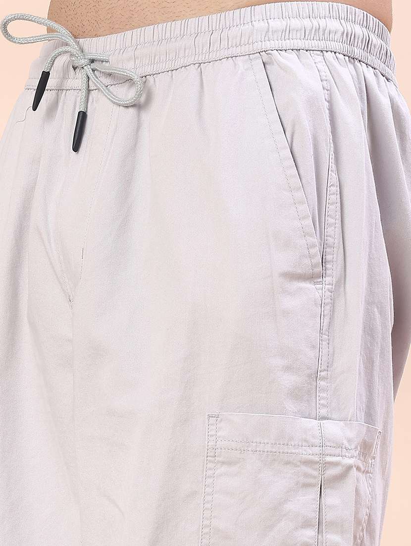 grey cotton cargos - 21934133 -  Standard Image - 5