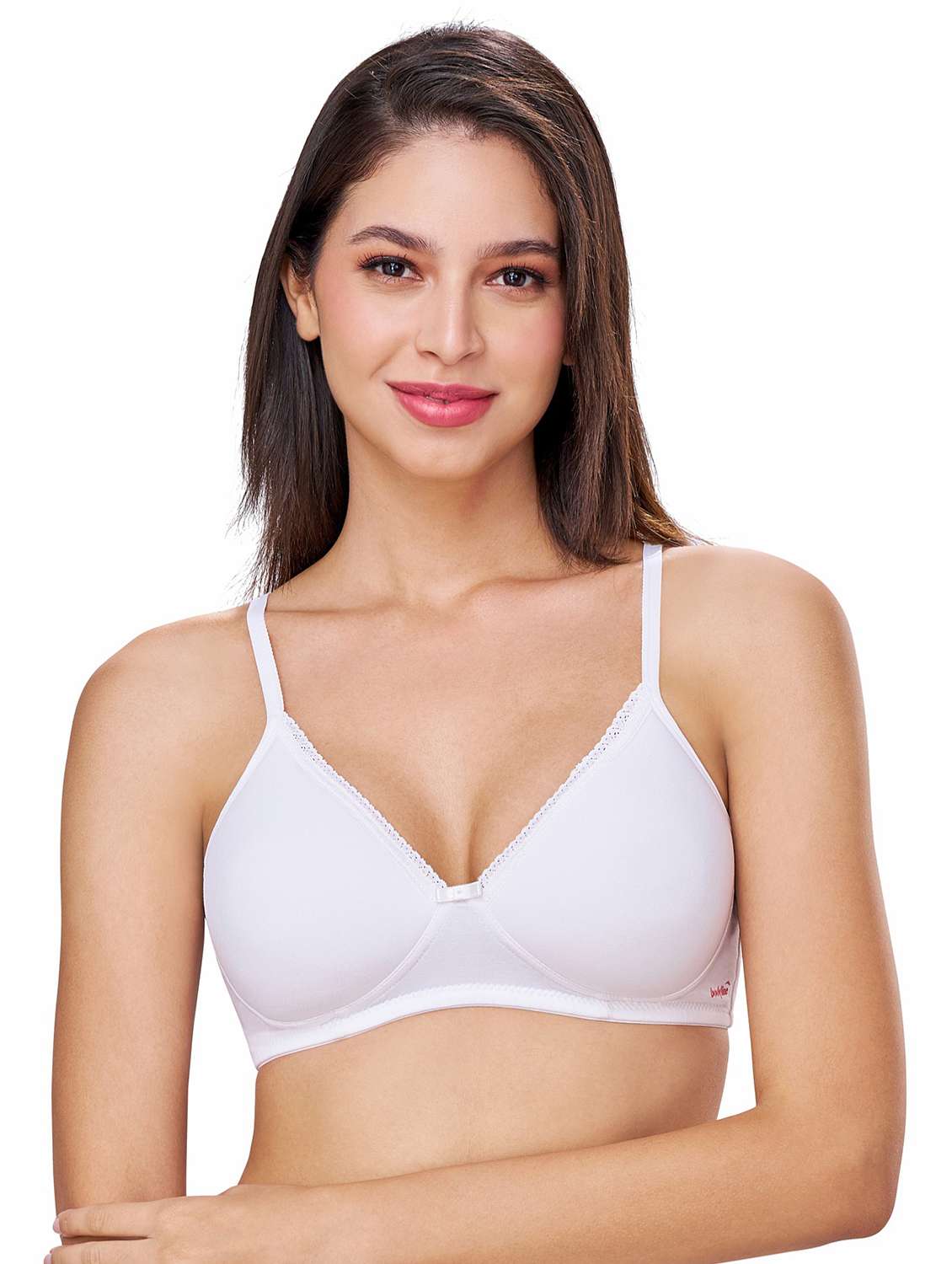 women solid lightly padded t-shirt bra