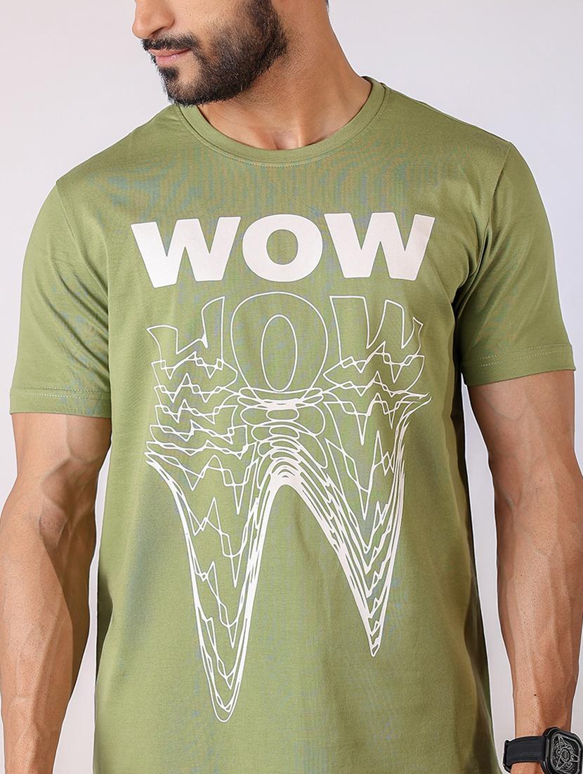 men front print short sleeve t-shirt - 21934744 - Standard Image - 3