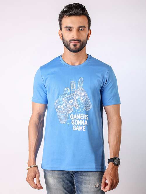men front print short sleeve t-shirt - 21934747 -  Standard Image - 0