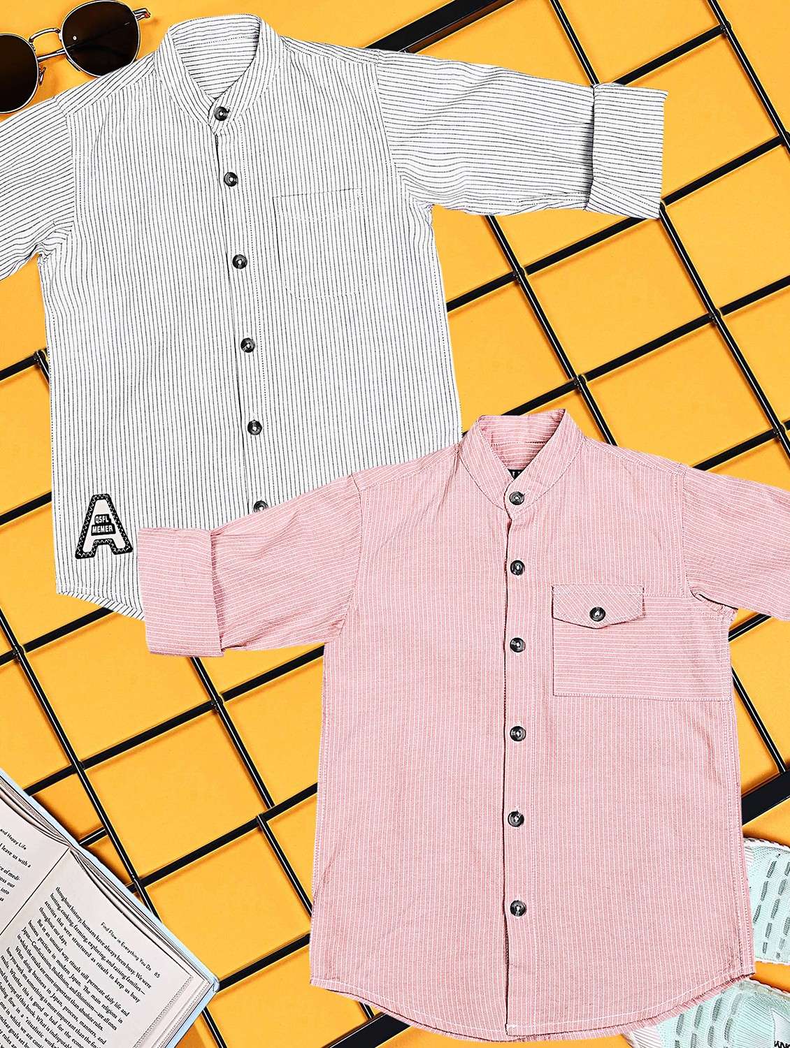 multi colored cotton shirt