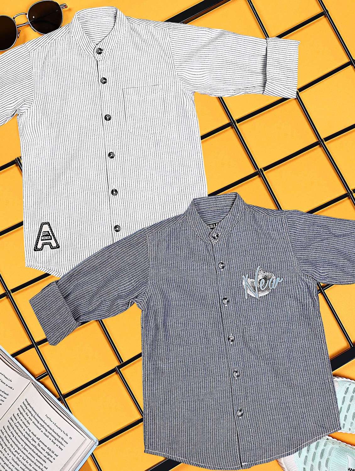 multi colored cotton shirt