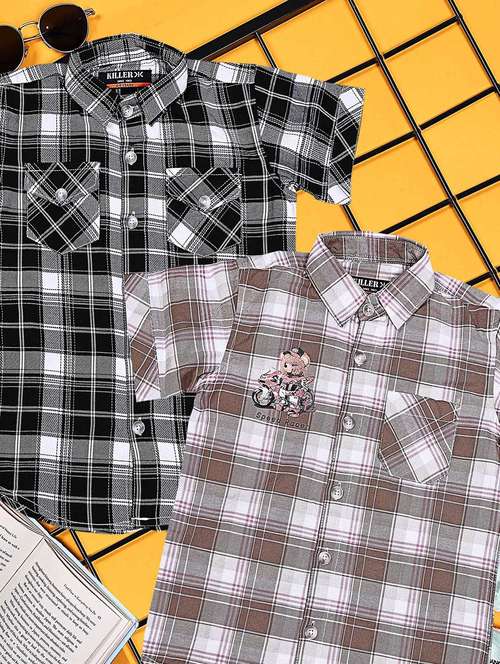 multi colored cotton shirt - 21934920 -  Standard Image - 0