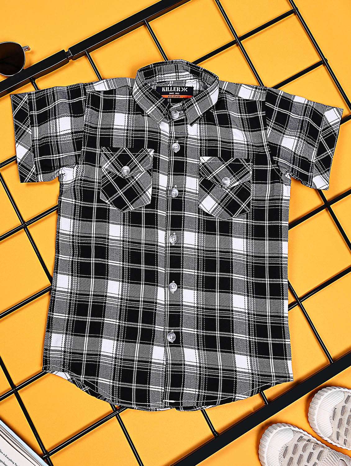 multi colored cotton shirt - 21934920 - Standard Image - 3