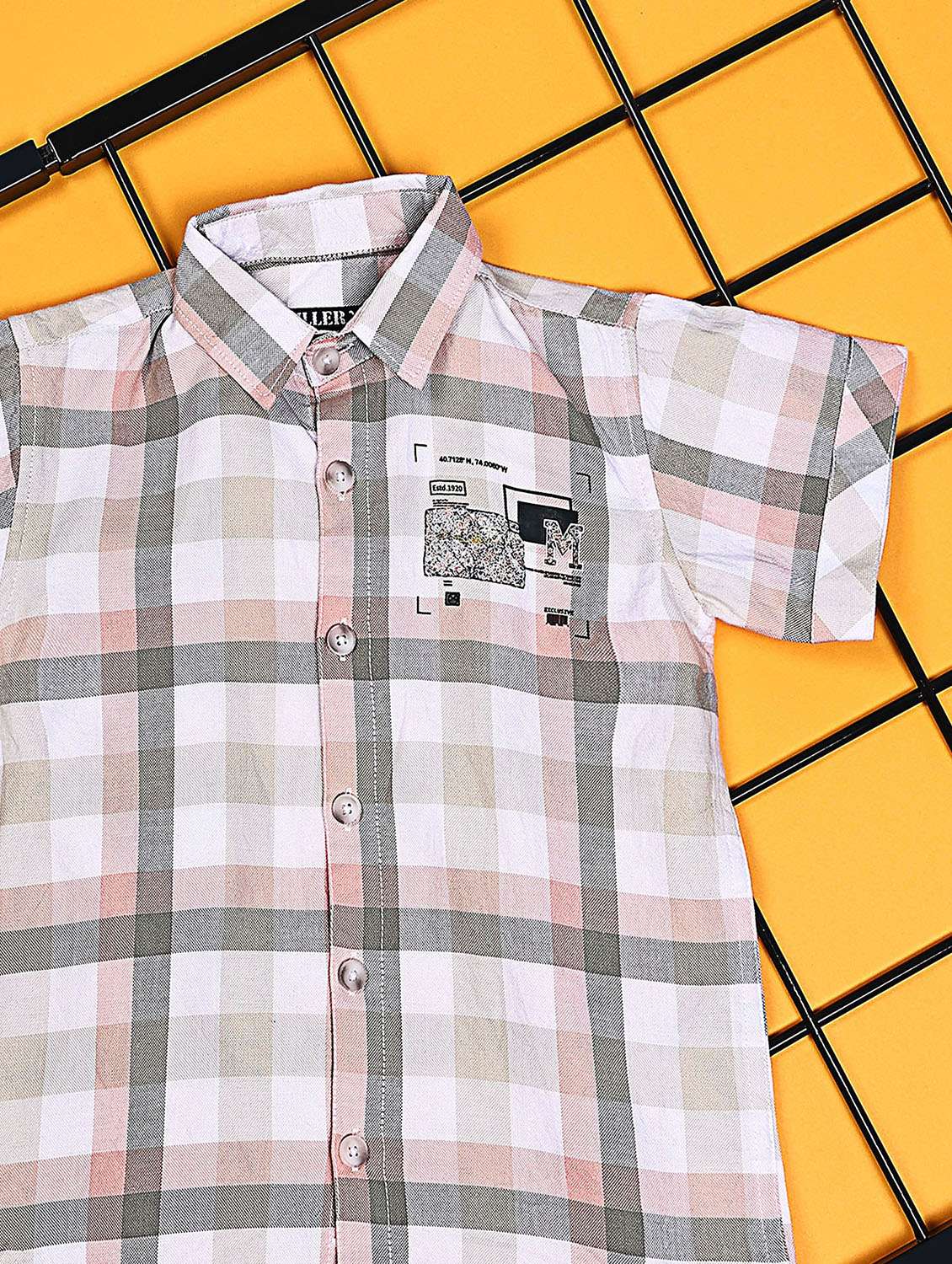 multi colored cotton shirt - 21934921 -  Standard Image - 5