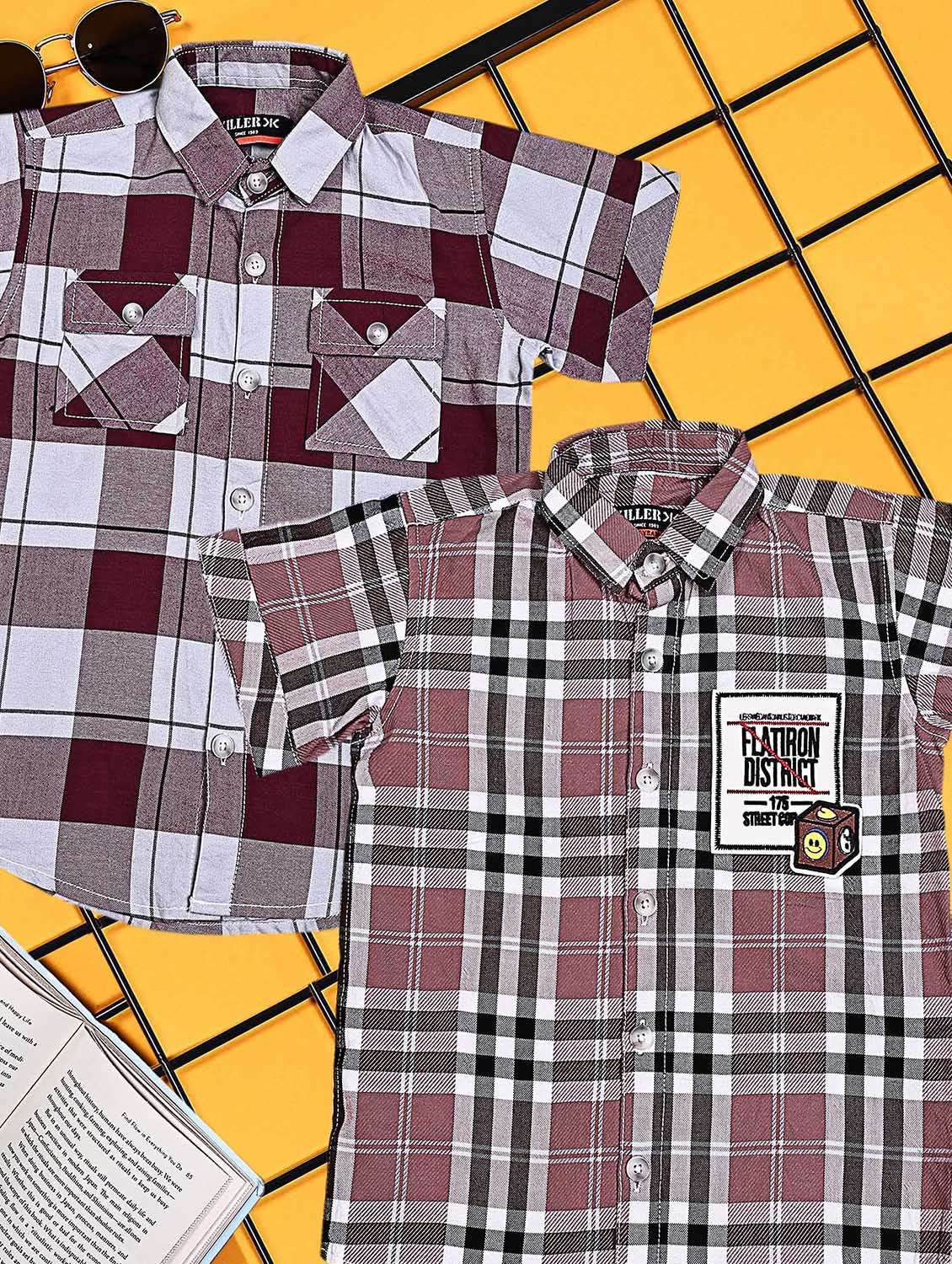 multi colored cotton shirt