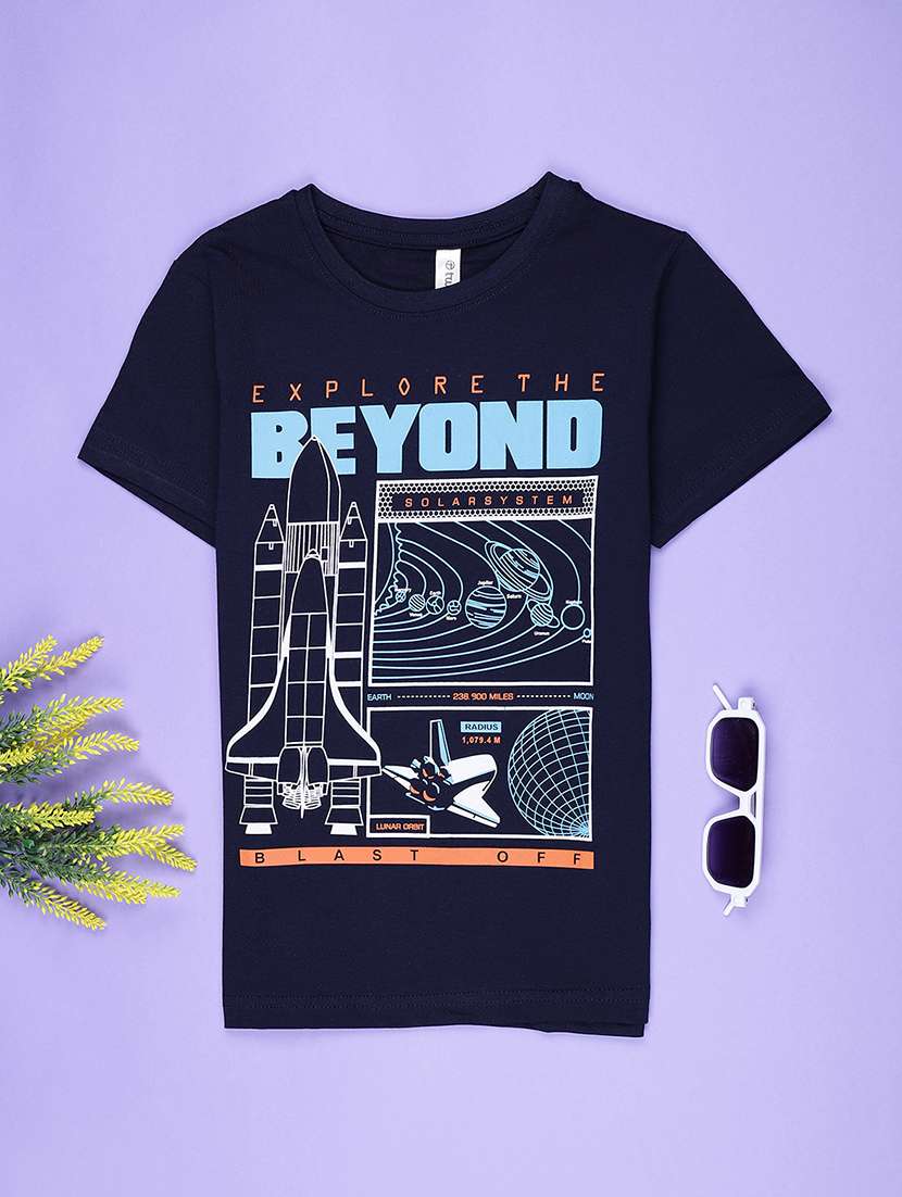 boys printed short sleeve t-shirt