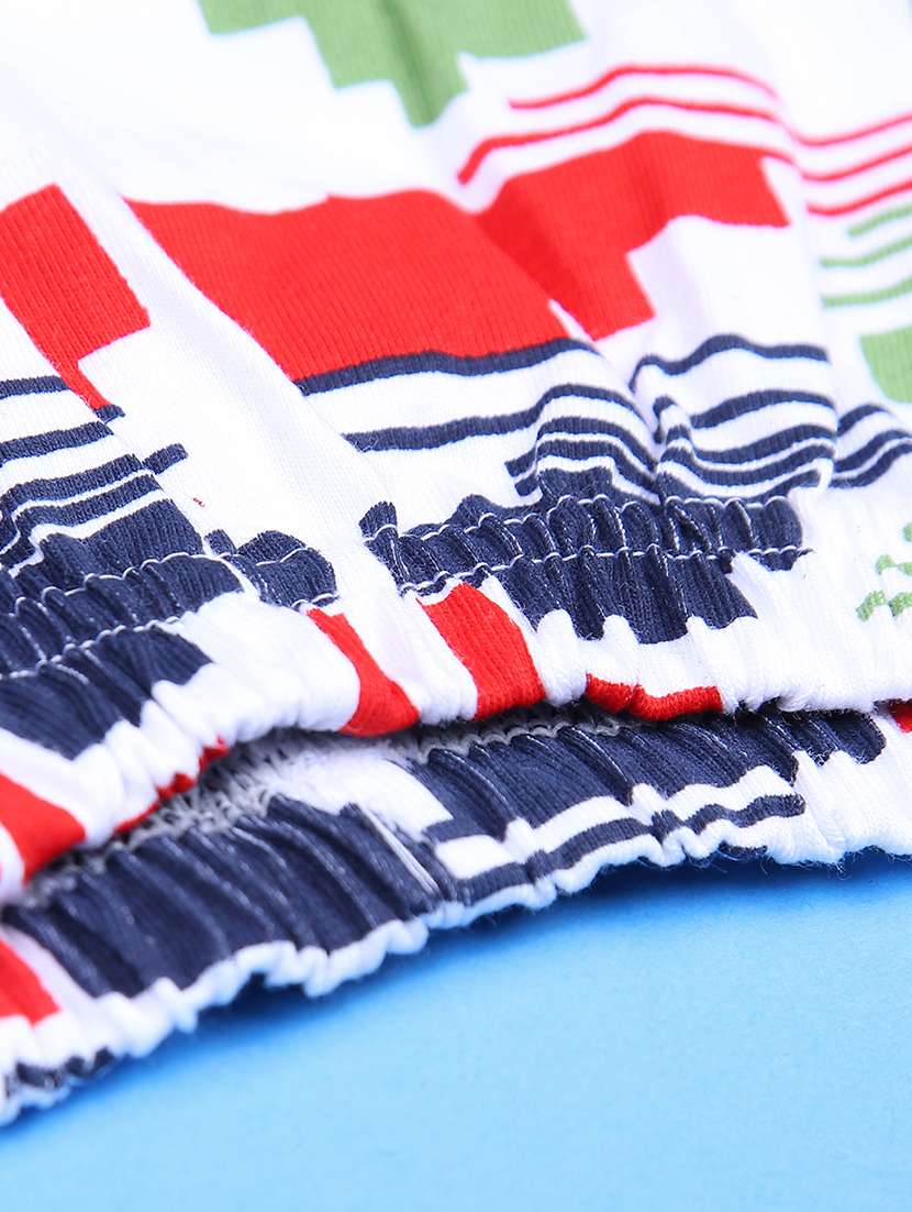 boys printed t-shirt & shorts twin set - 21935407 -  Standard Image - 5