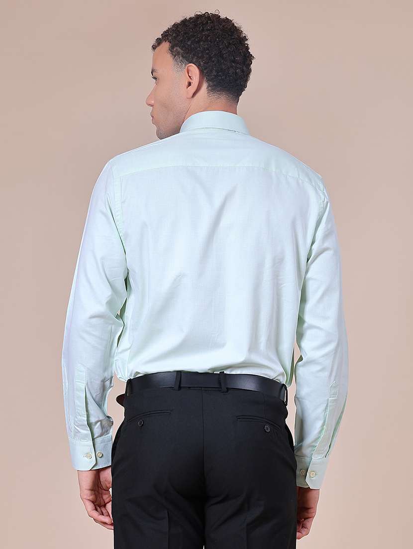 men solid collared long sleeve shirt - 21935452 -  Standard Image - 3