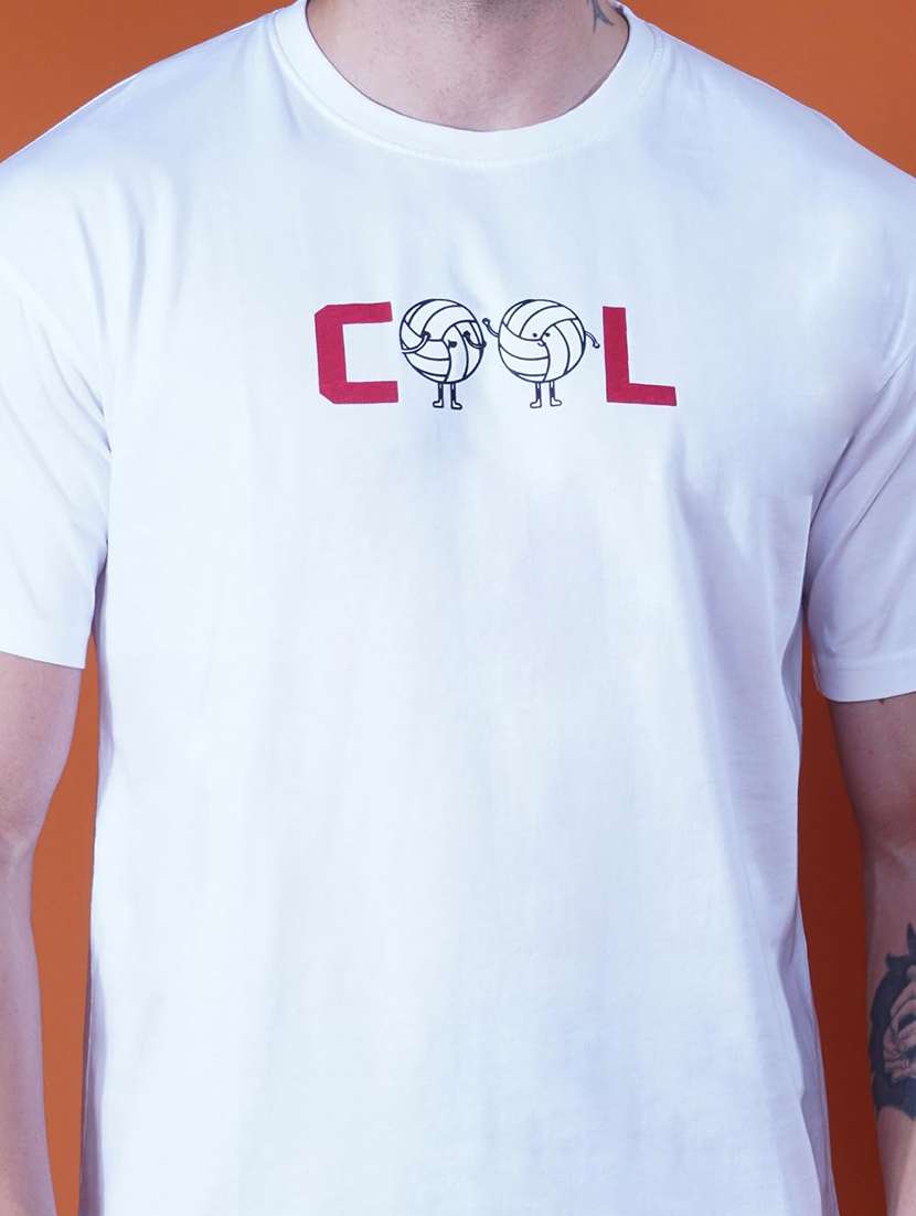 men printed short sleeve regular fit t-shirt - 21935533 -  Standard Image - 5