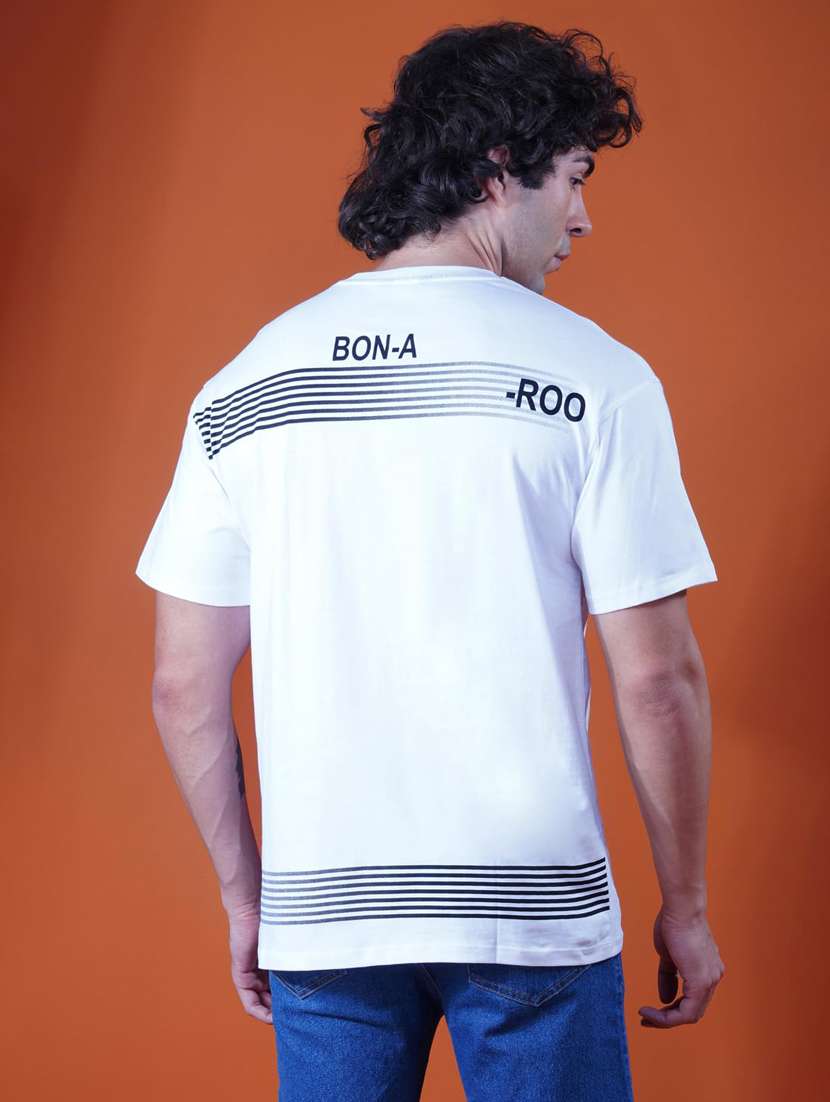 men printed short sleeve regular fit t-shirt - 21935538 -  Standard Image - 3